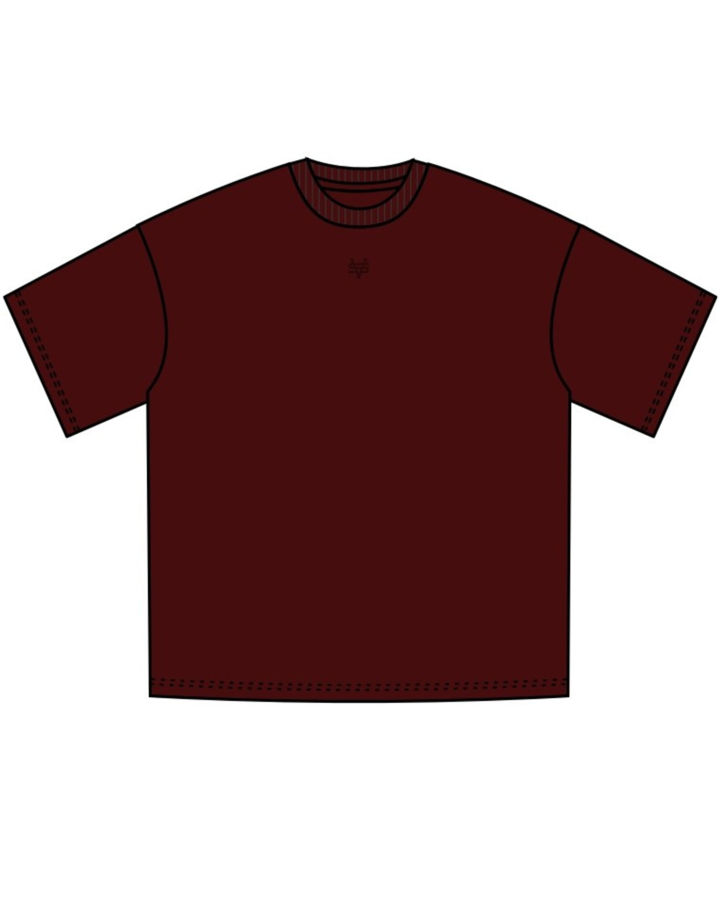 BASIC TEE | MAROON