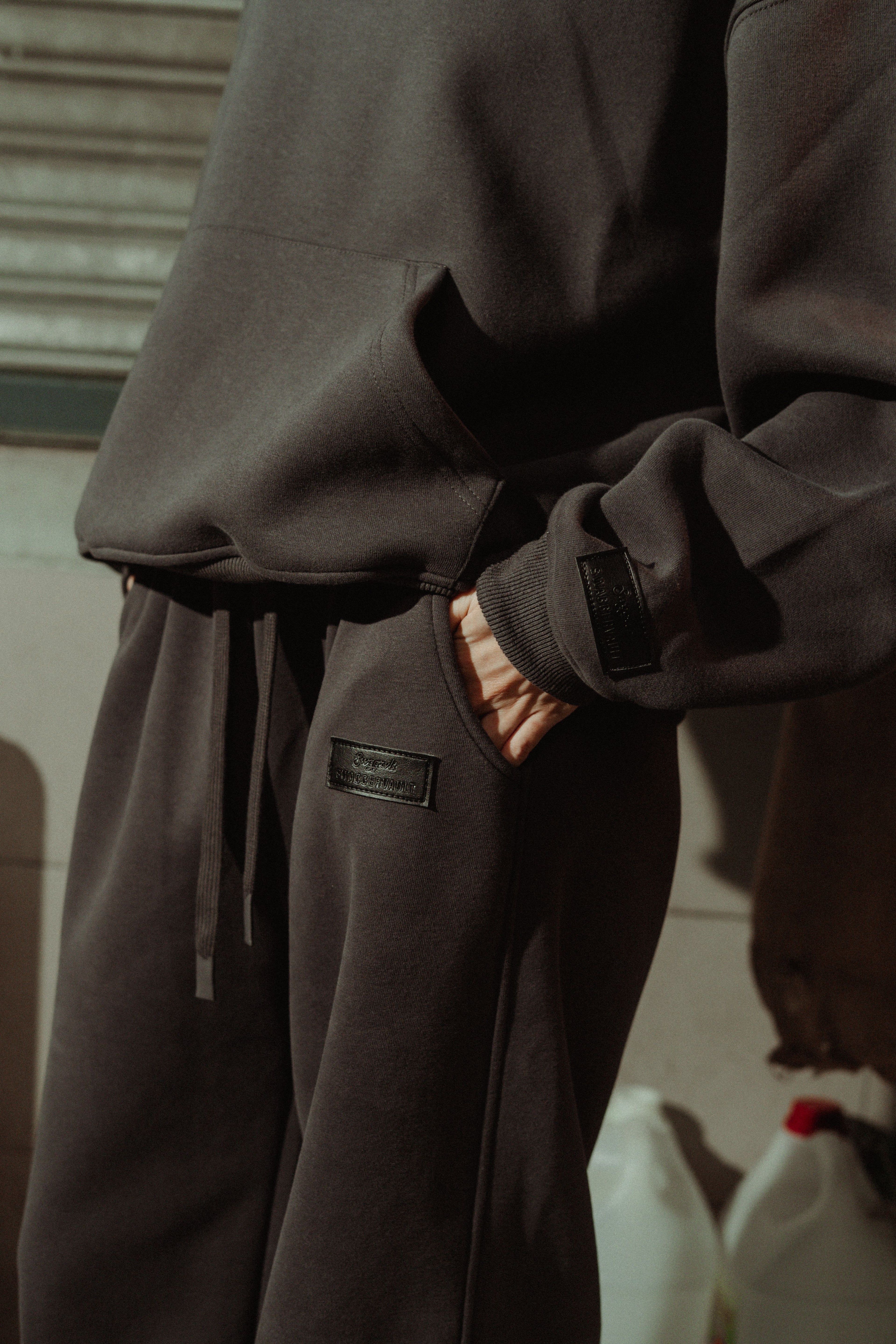SWGGRVLT BASIC HOODIE | OAT GREY