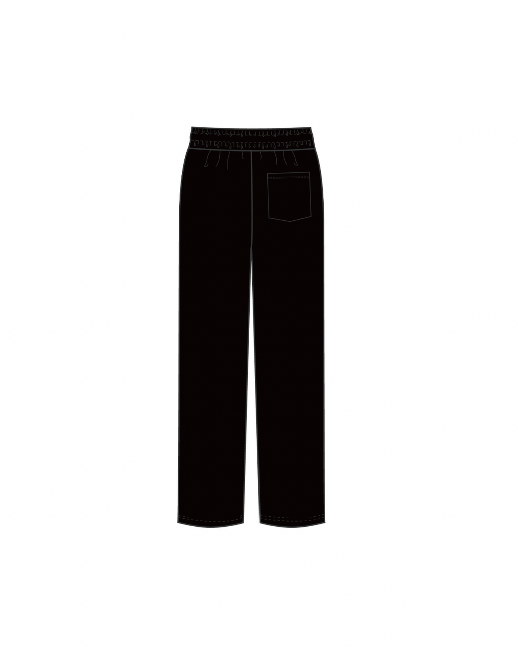 CREWEL PANT | BLACK