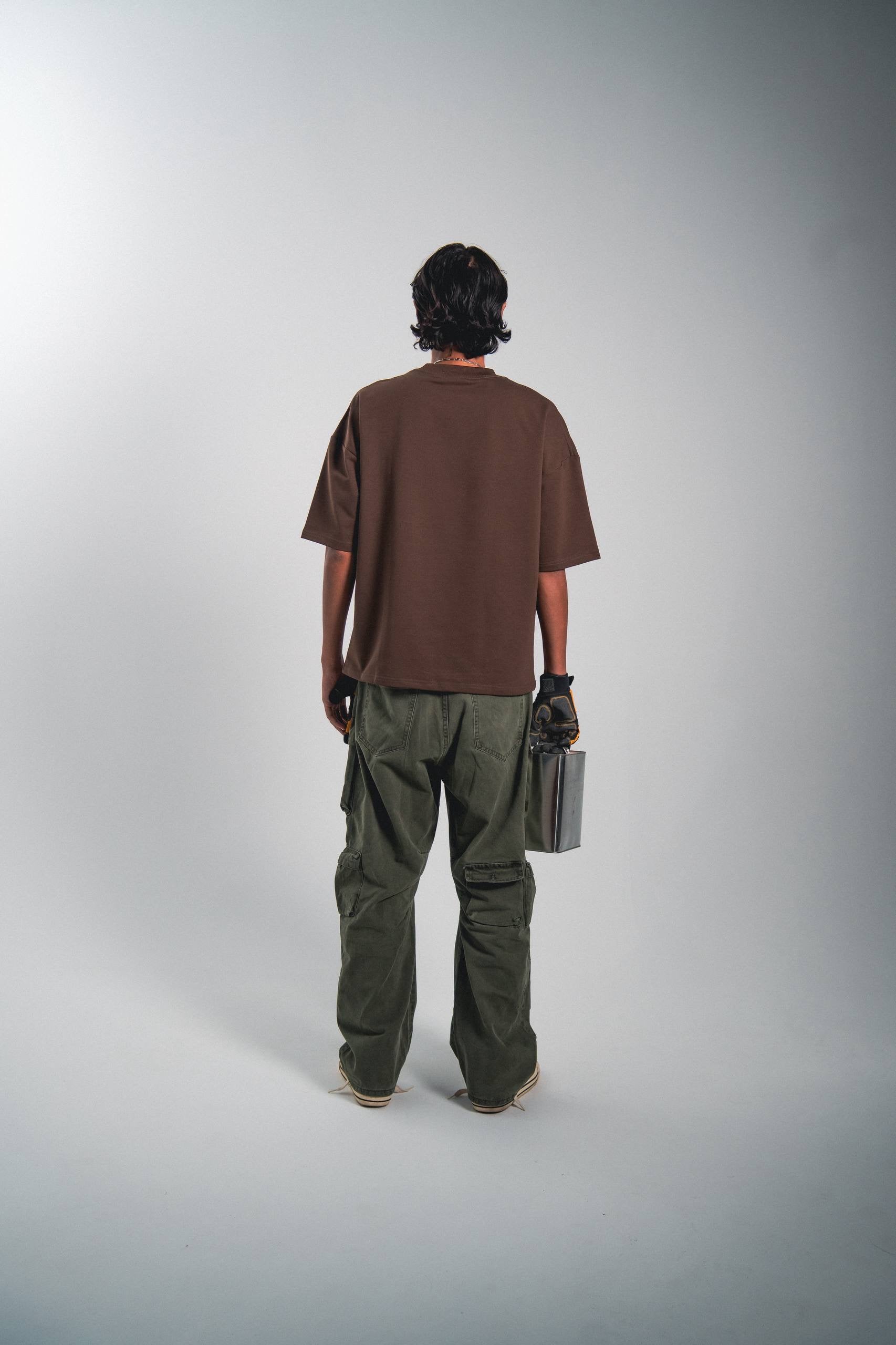 BASIC TEE | DARK BROWN