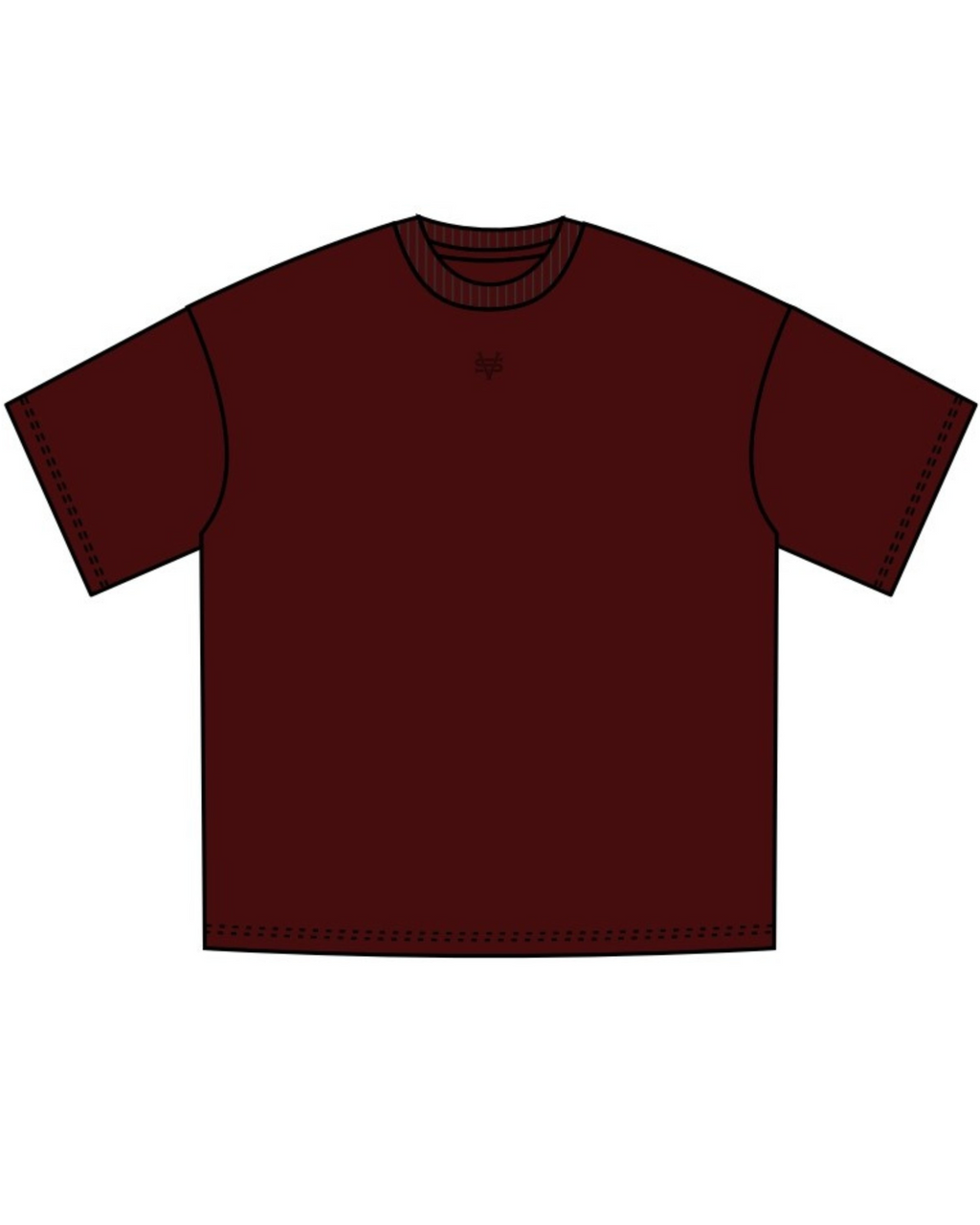 BASIC TEE | MAROON