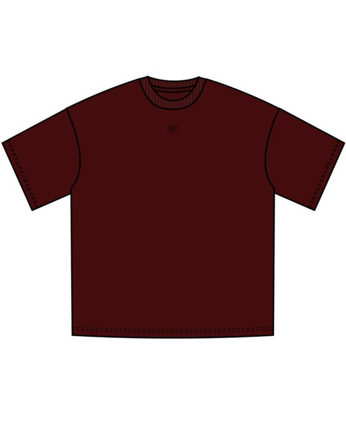 BASIC TEE | MAROON