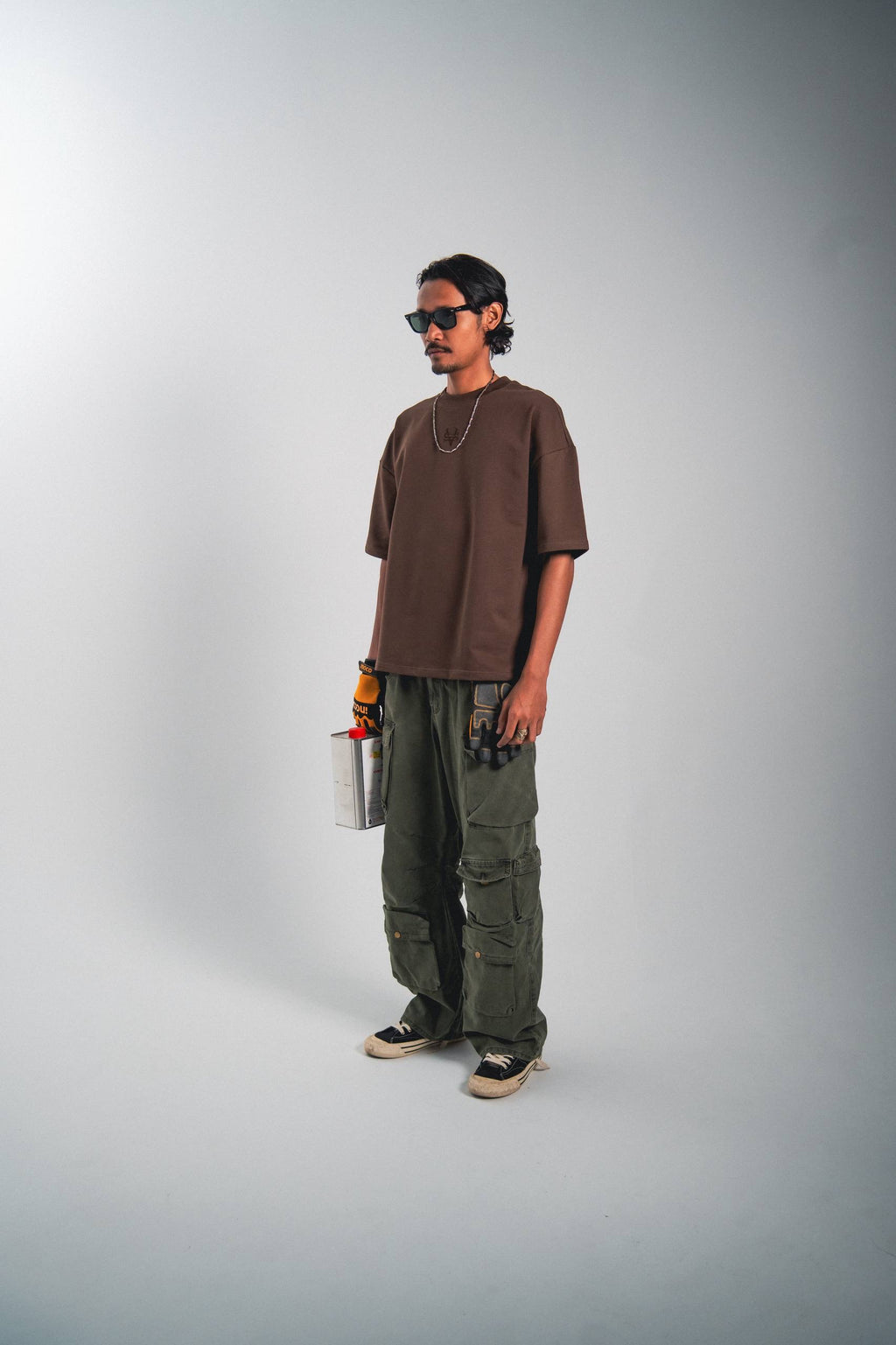 BASIC TEE | DARK BROWN