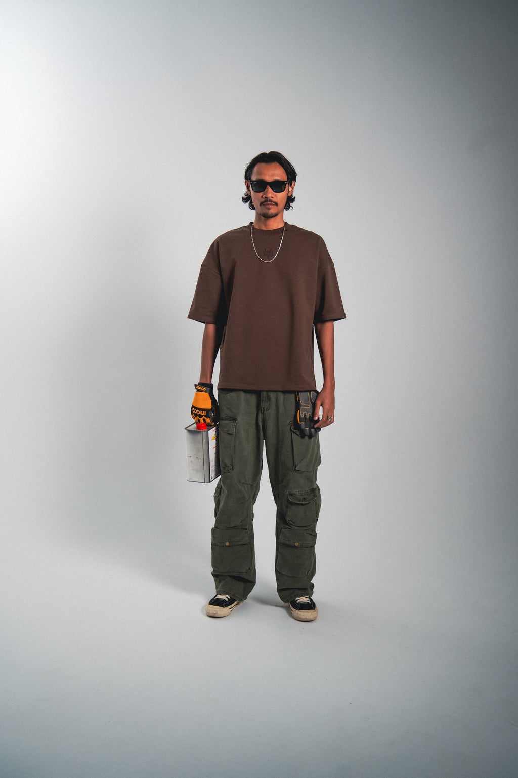 BASIC TEE | DARK BROWN