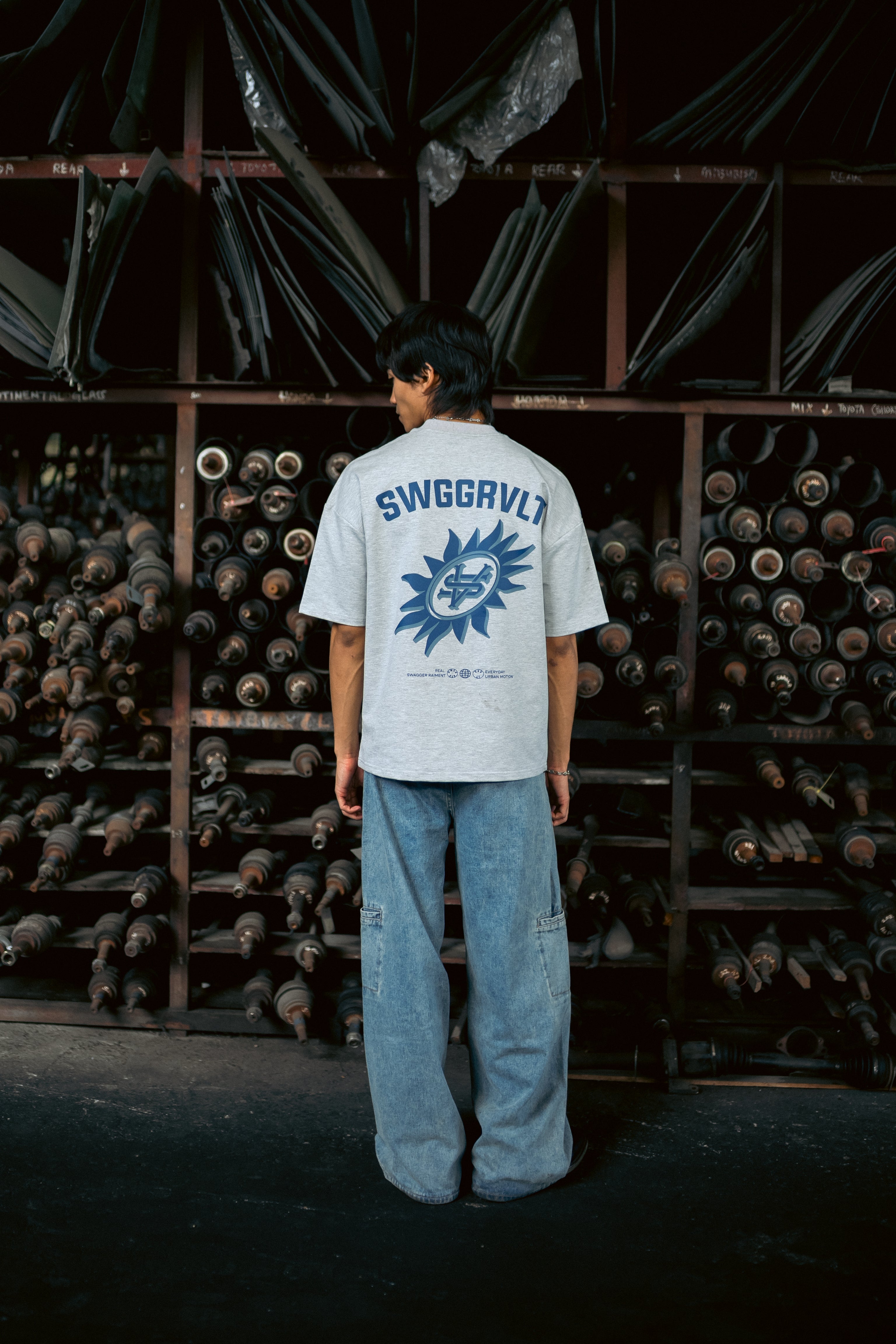 RAIMENT TEE | LIGHT GREY