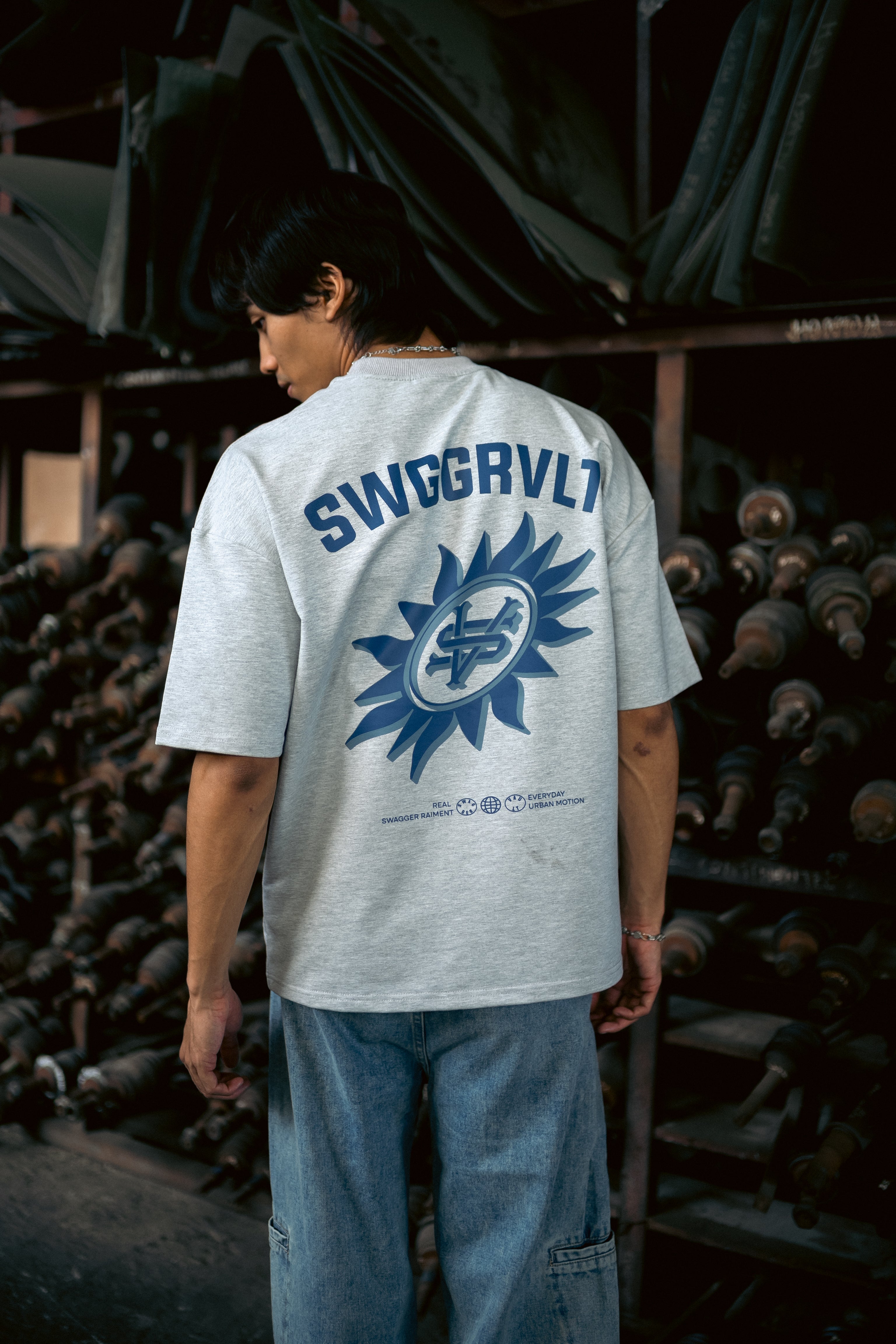 RAIMENT TEE | LIGHT GREY