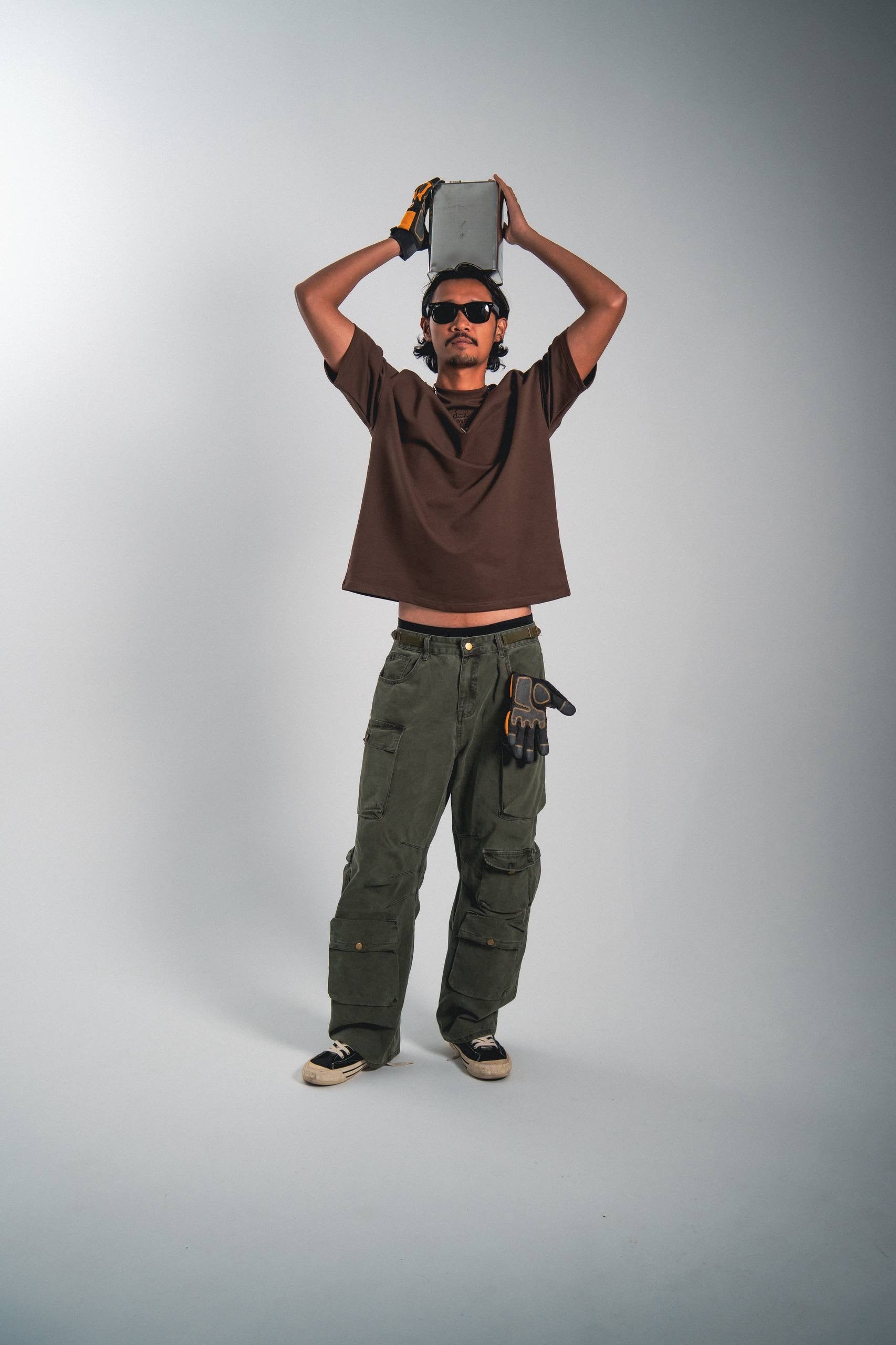 BASIC TEE | DARK BROWN