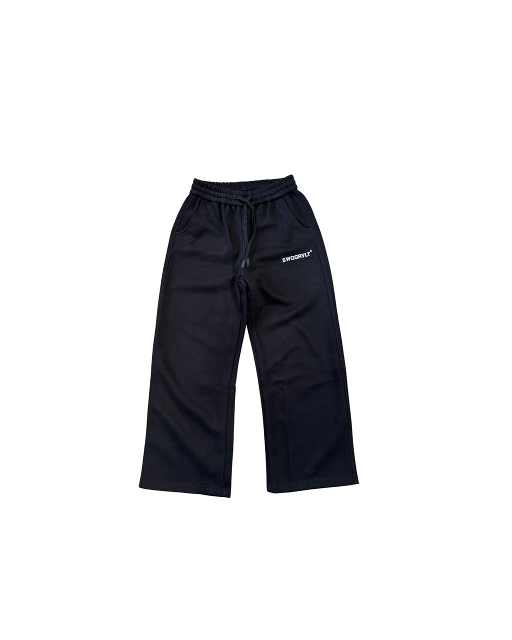 SWGGRVLT OUTSIDE STUDIO | QUARTER ZIPPER | NOIR BLACK