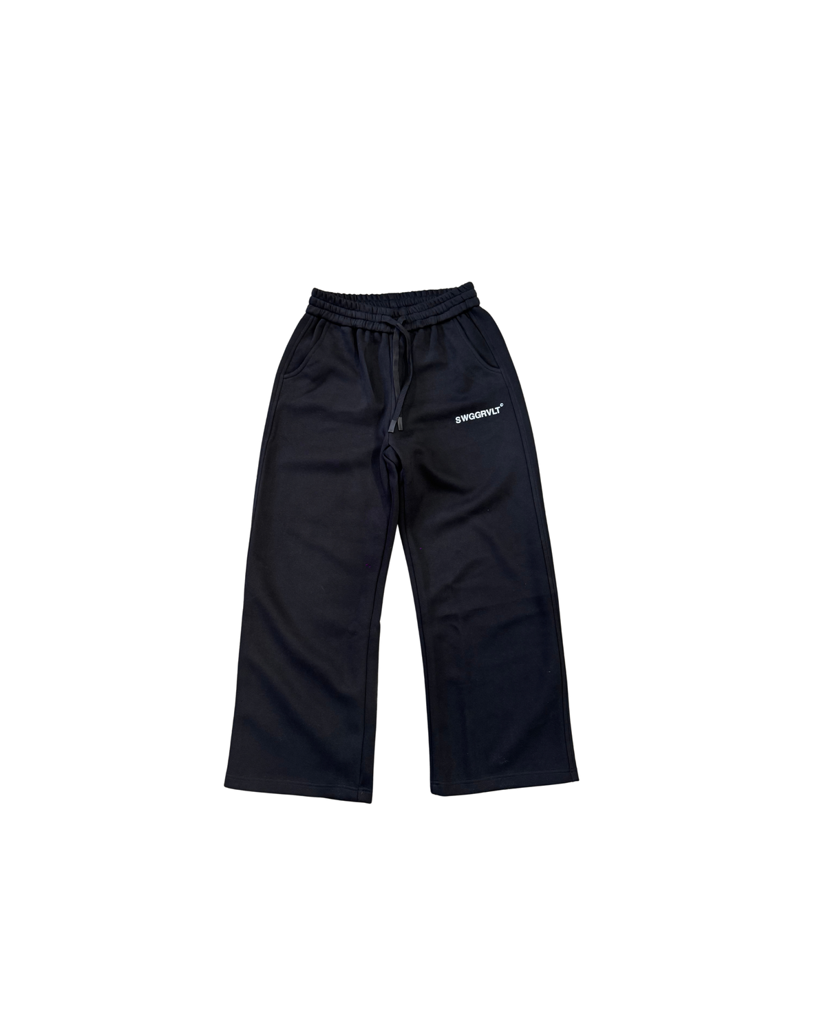 SWGGRVLT OUTSIDE STUDIO | QUARTER ZIPPER | NOIR BLACK