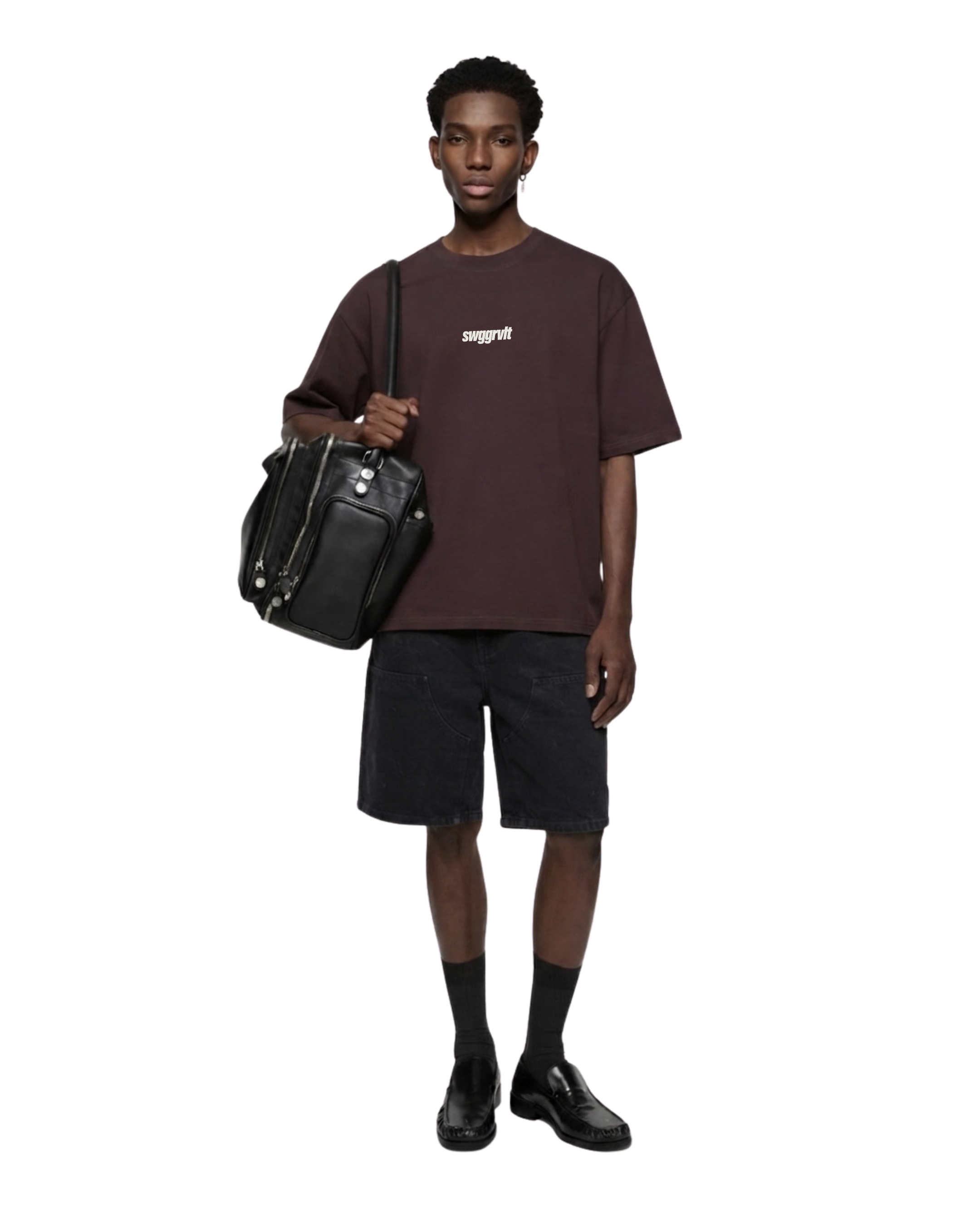 SWGGRVLT CLOUD TEE | DARK PLUM