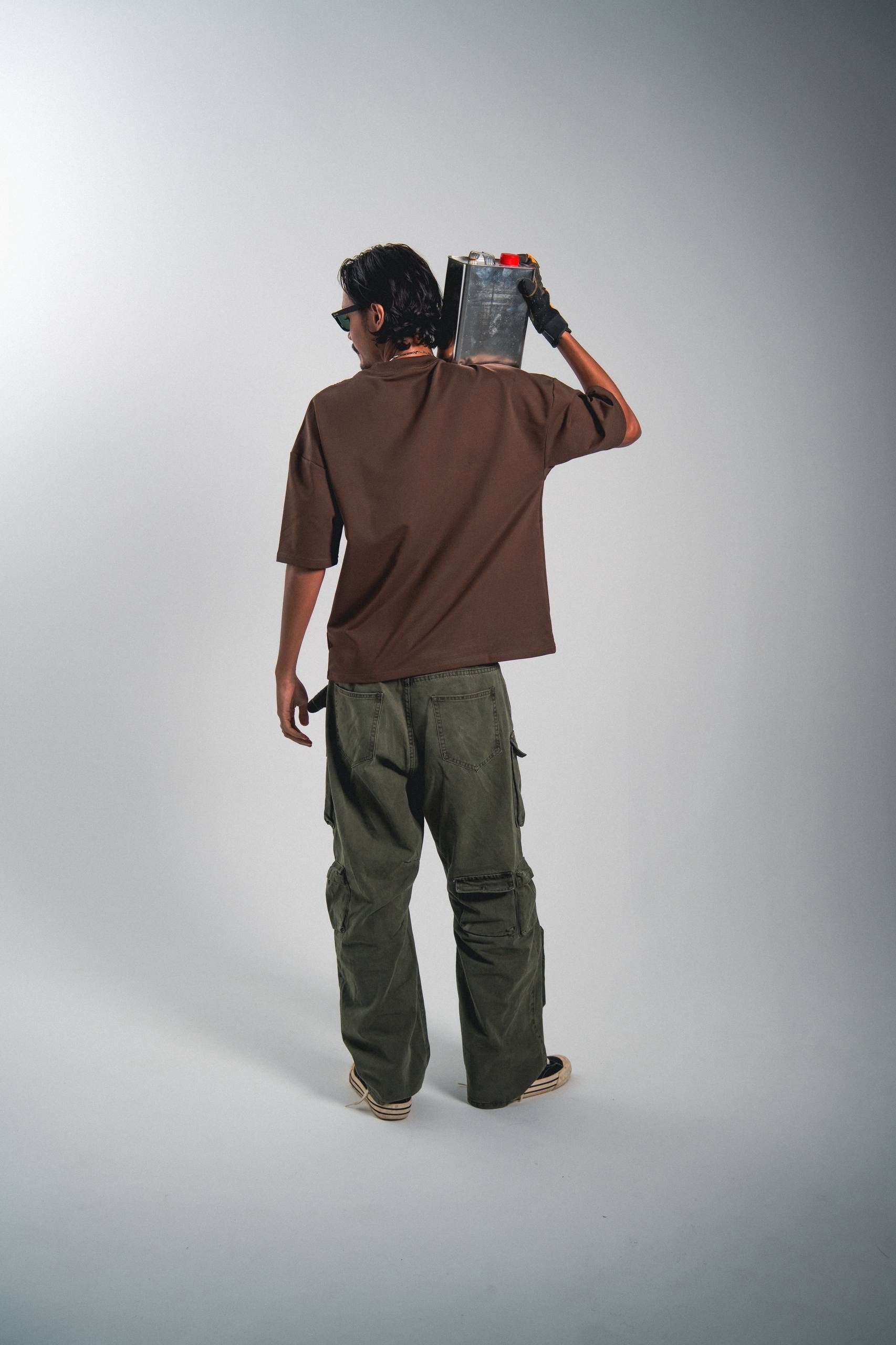 BASIC TEE | DARK BROWN