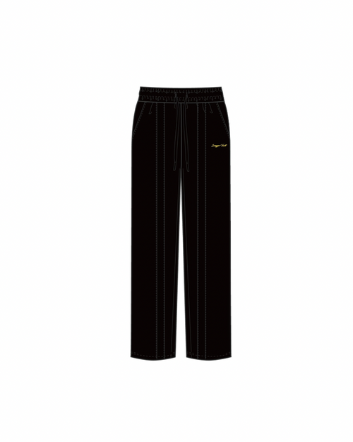 CREWEL PANT | BLACK