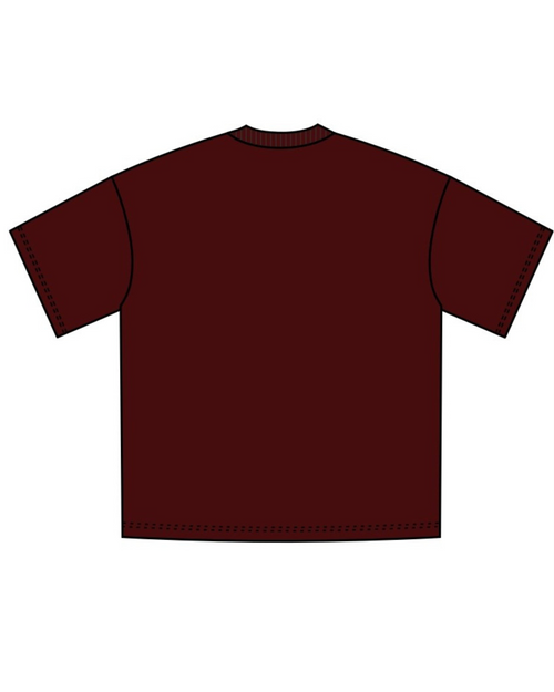 BASIC TEE | MAROON