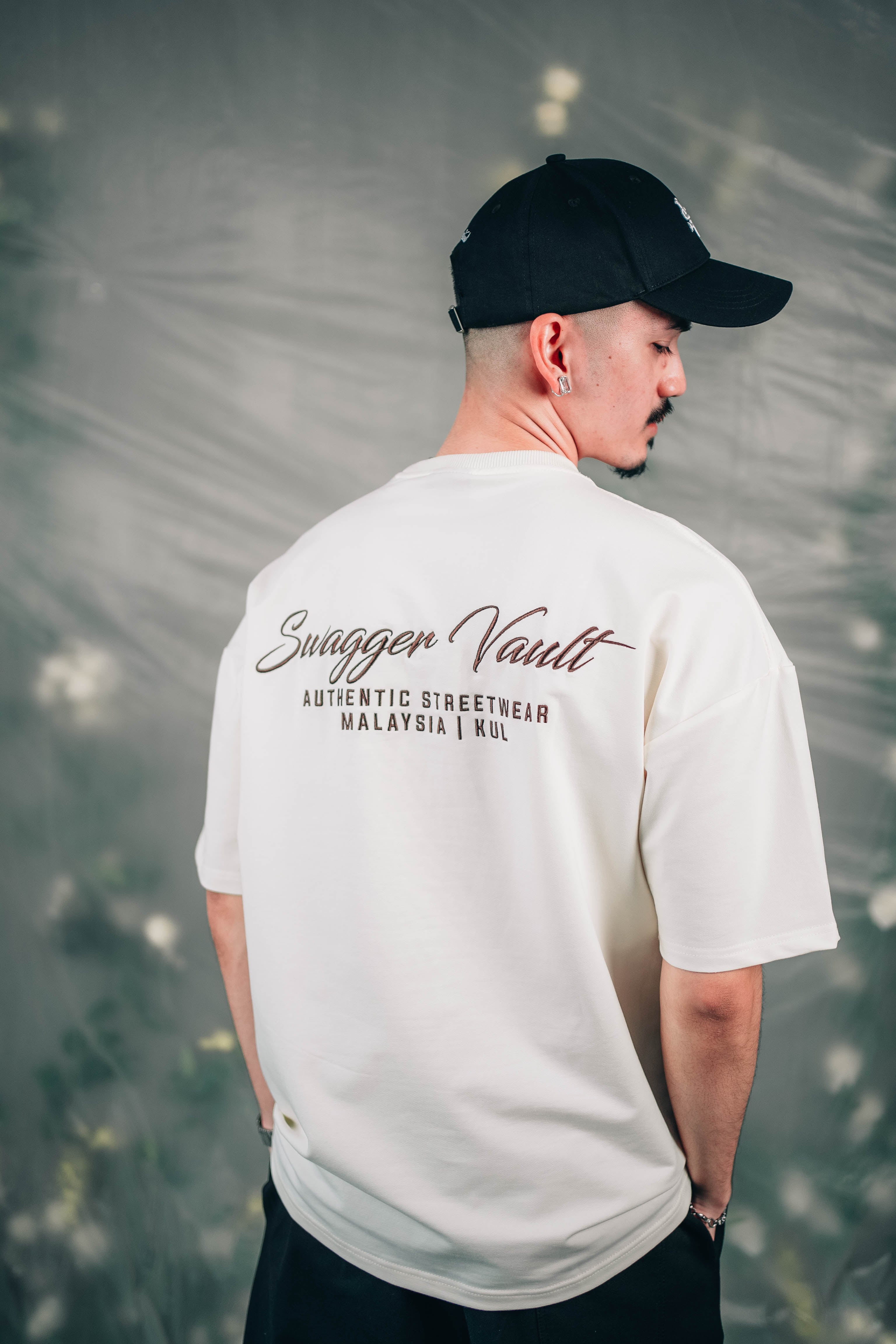 CREWEL TEE | OFF WHITE