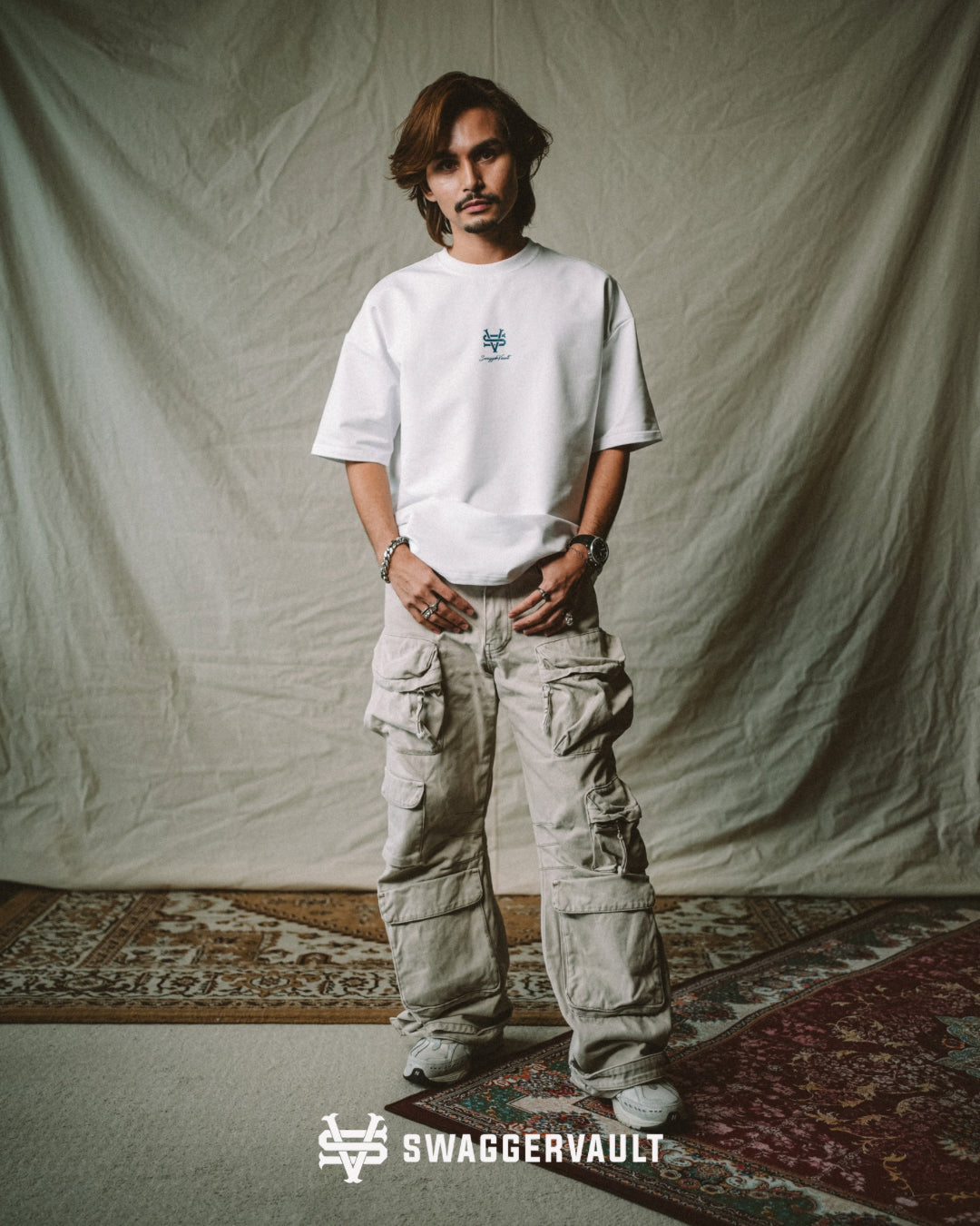 SWAGGER TEE WHITE