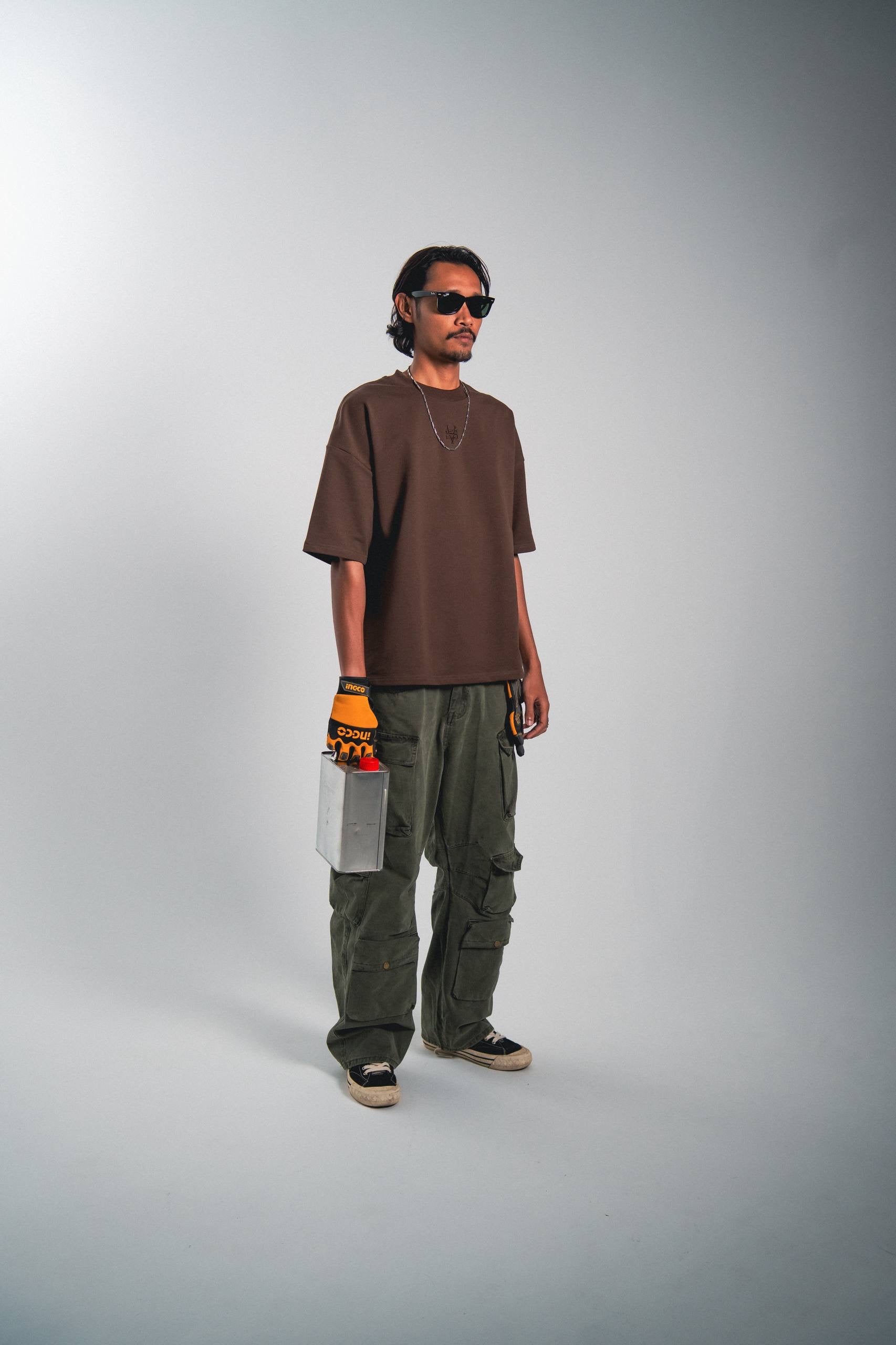 BASIC TEE | DARK BROWN