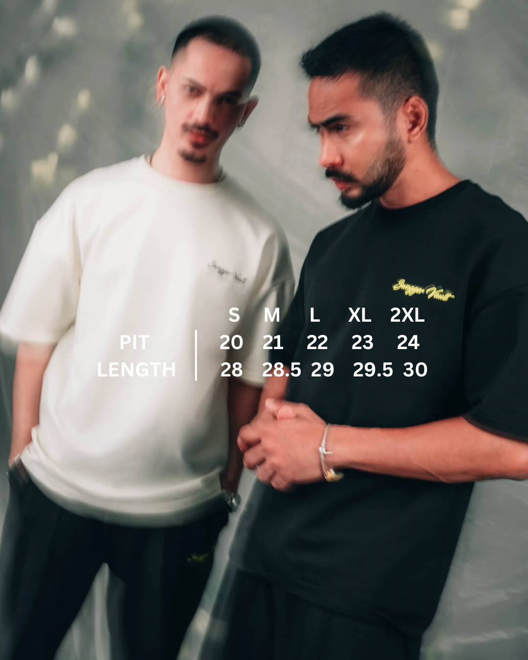 CREWEL TEE | BLACK