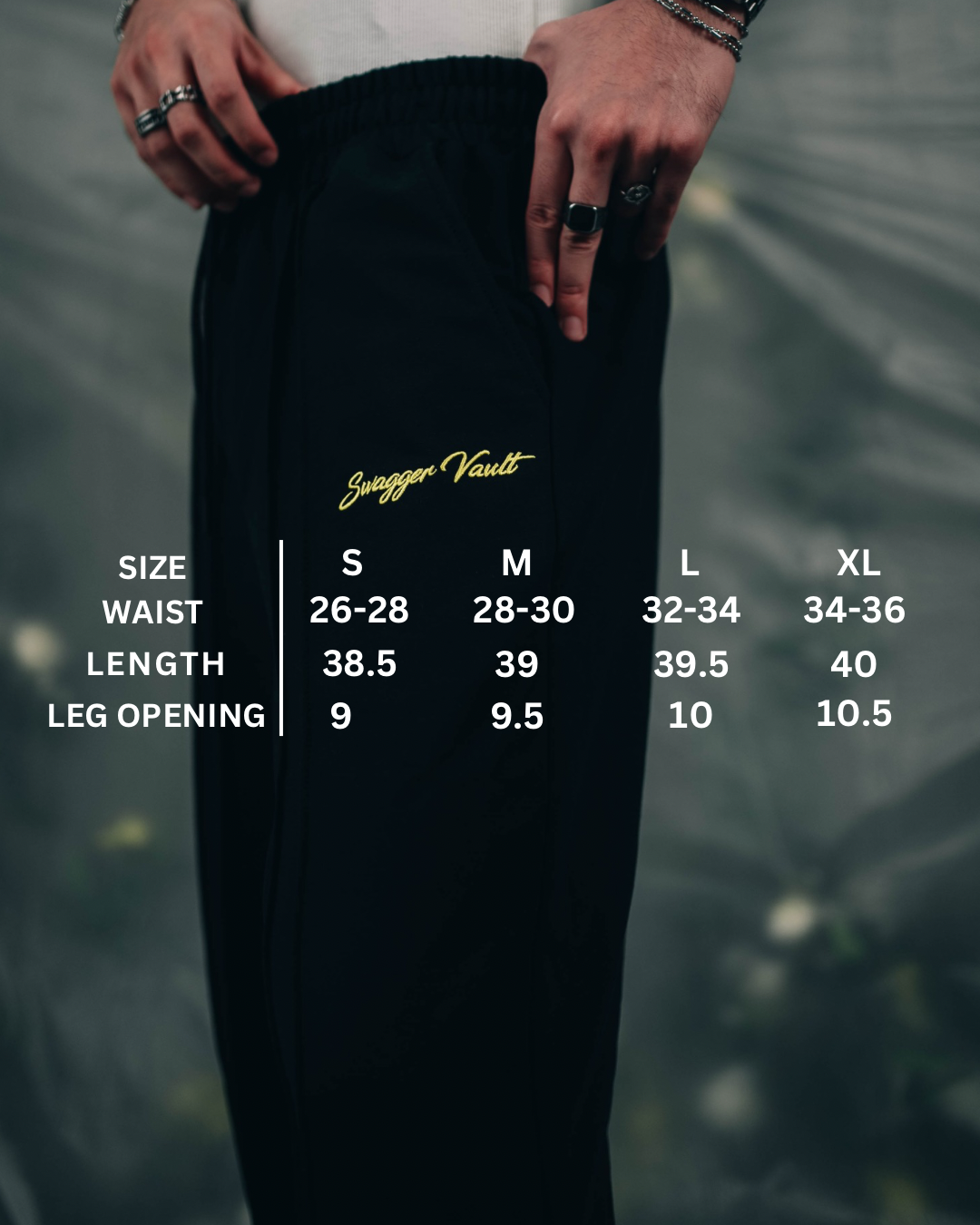 CREWEL PANT | BLACK