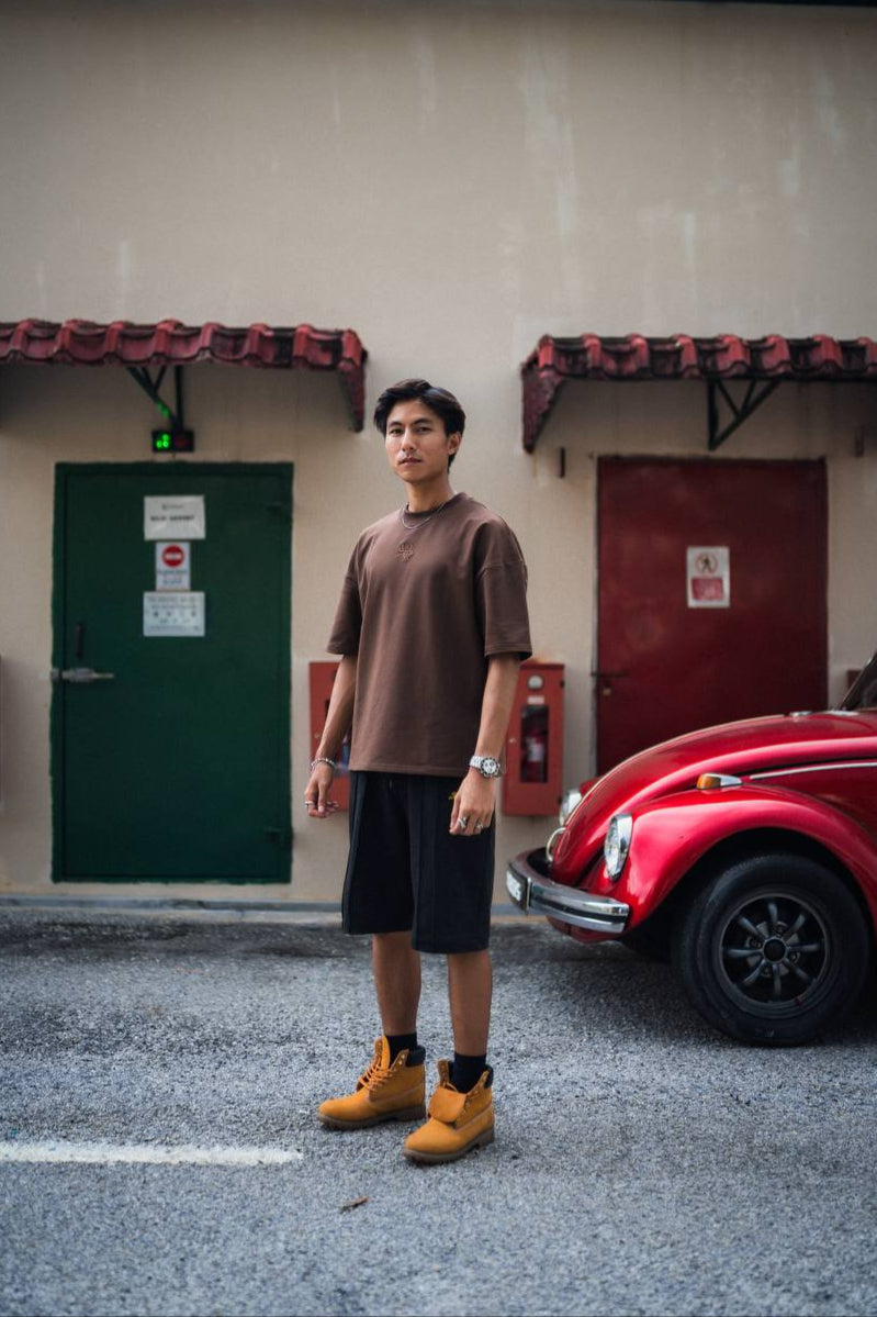 BASIC TEE | DARK BROWN