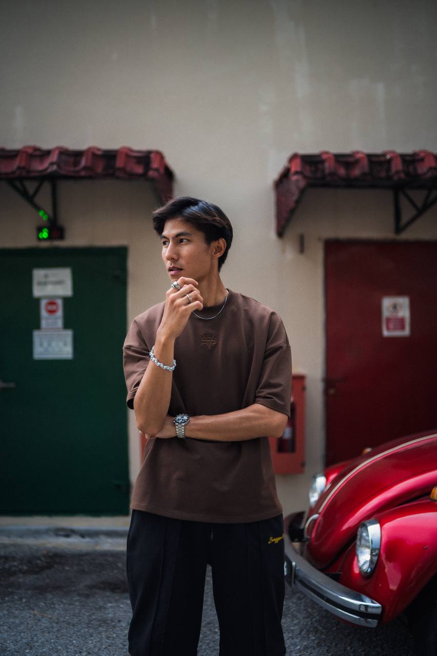 BASIC TEE | DARK BROWN